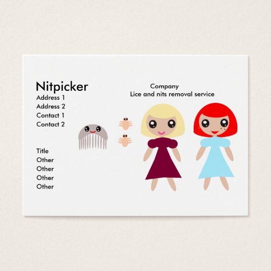 NitPicker Business Card