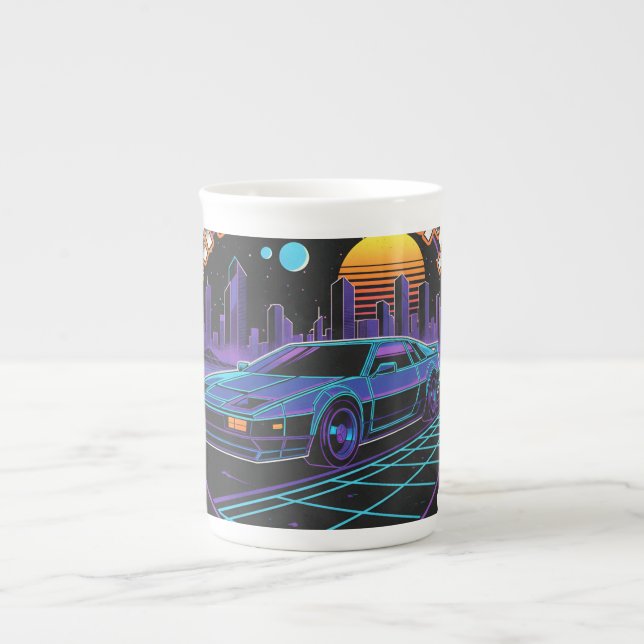 Nitro Drift Bone China Mug (Front)