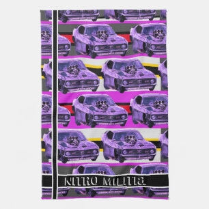 NITRO MILITIA bar-cart kitchen towel