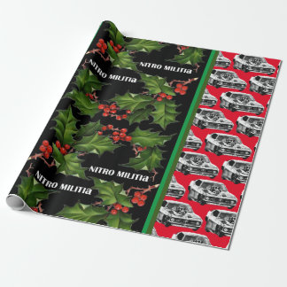 NITRO MILITIA Christmas wrapping paper #2