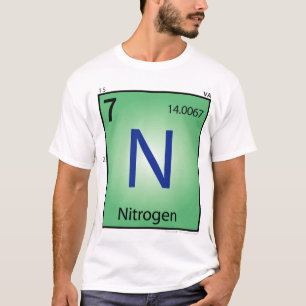 Nitrogen (N) Element T-Shirt - Front Only