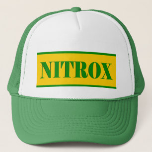 NITROX SYMBOL GREEN YELLOW SCUBA HAT