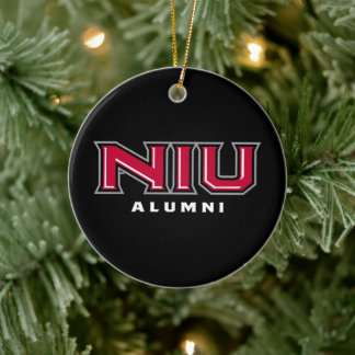 NIU Alumni Ceramic Tree Decoration