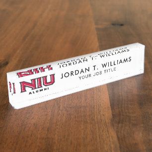 NIU Alumni Nameplate