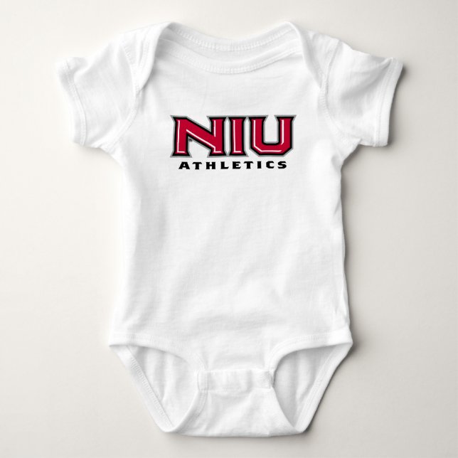 NIU Athletics Baby Bodysuit (Front)