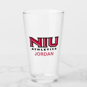NIU Athletics Glass