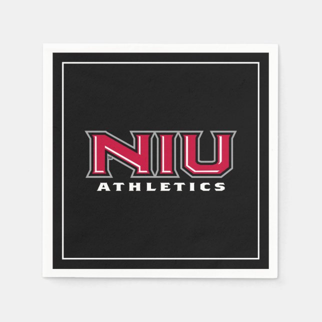 NIU Athletics Napkin (Front)
