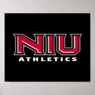 NIU Athletics Poster