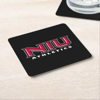 NIU Athletics Square Paper Coaster