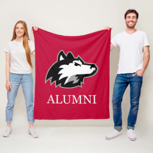 NIU Huskies Alumni Fleece Blanket