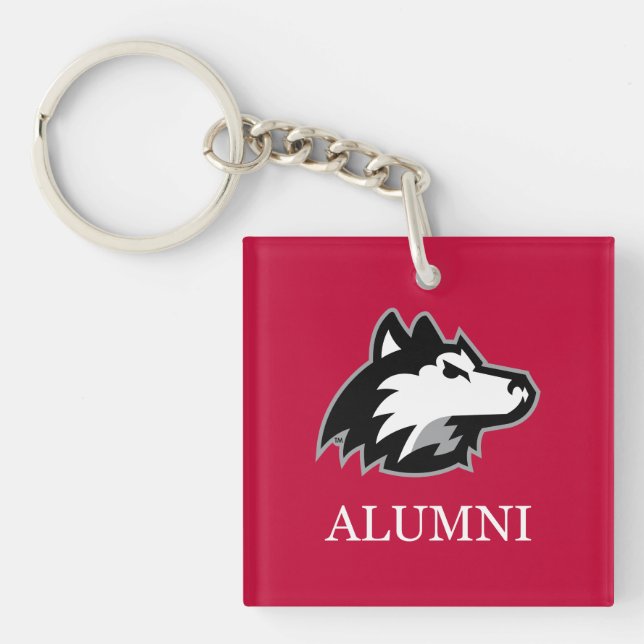 NIU Huskies Alumni Key Ring (Front)