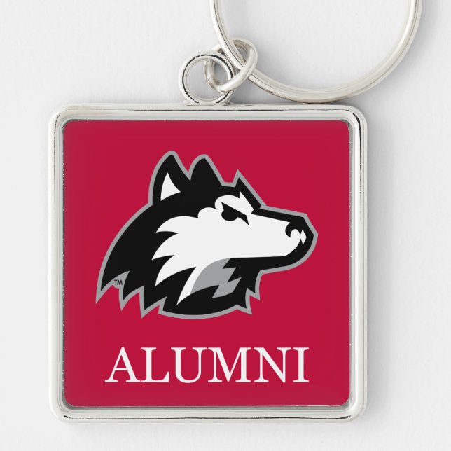 NIU Huskies Alumni Key Ring (Front)