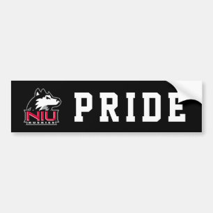 NIU Huskies Bumper Sticker