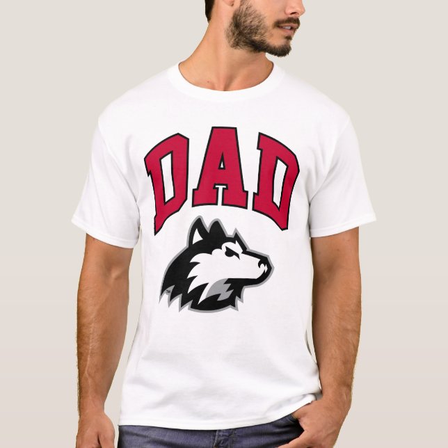 NIU Huskies Dad T-Shirt (Front)