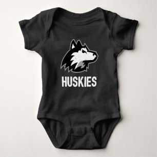 NIU Huskies Distressed Baby Bodysuit