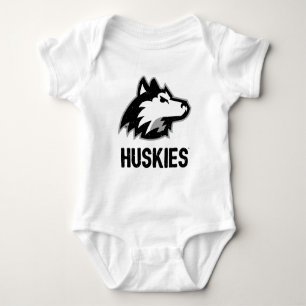 NIU Huskies Distressed Baby Bodysuit