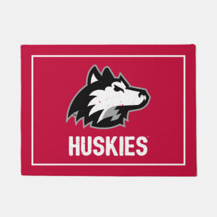 NIU Huskies Distressed Doormat