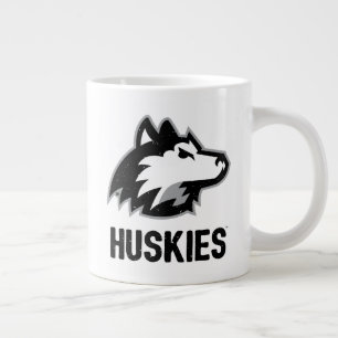 NIU Huskies Distressed Large Coffee Mug