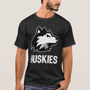 NIU Huskies Distressed T-Shirt