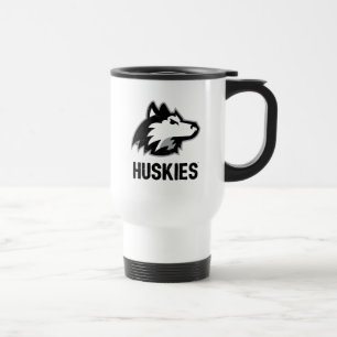 NIU Huskies Distressed Travel Mug