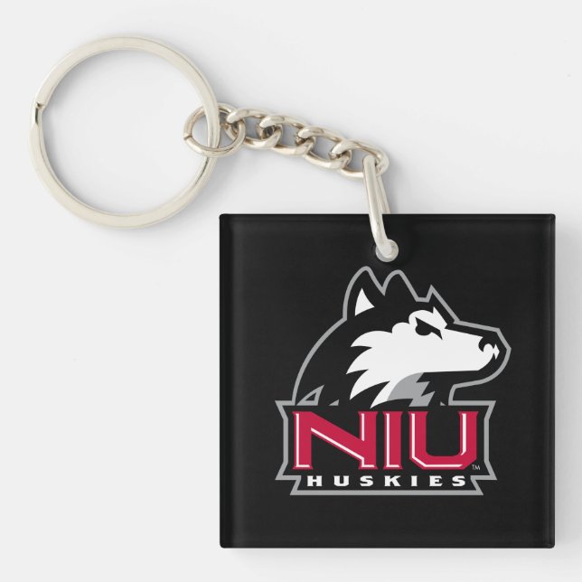 NIU Huskies Key Ring (Front)