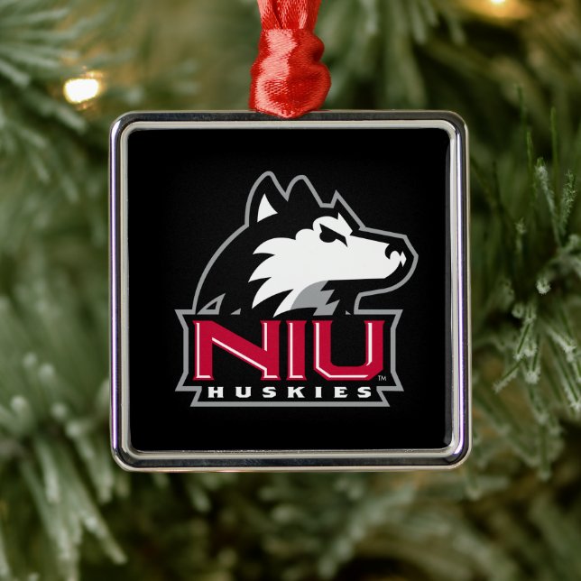 NIU Huskies Metal Tree Decoration (Tree)