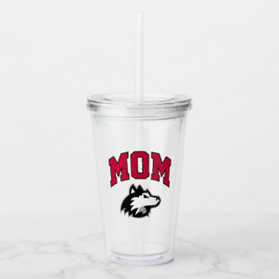 NIU Huskies Mum Acrylic Tumbler