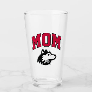 NIU Huskies Mum Glass