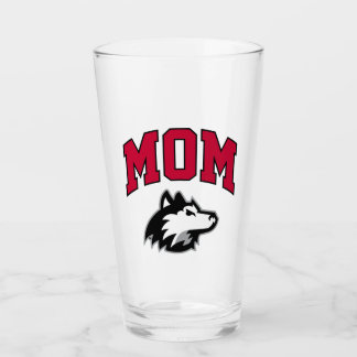 NIU Huskies Mum Glass
