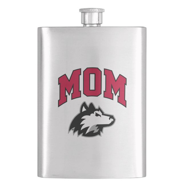 NIU Huskies Mum Hip Flask (Front)