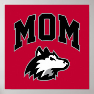 NIU Huskies Mum Poster