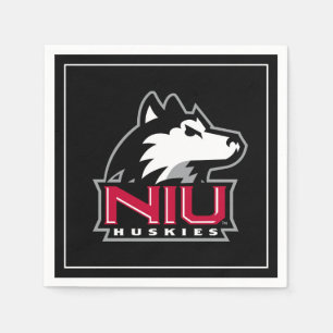 NIU Huskies Napkin