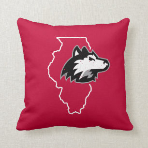 NIU Huskies State Love Cushion