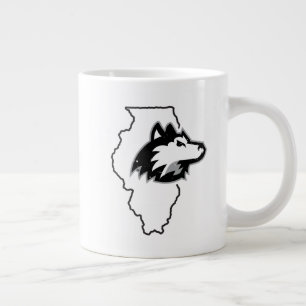 NIU Huskies State Love Large Coffee Mug