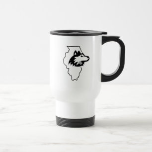 NIU Huskies State Love Travel Mug
