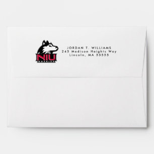 NIU Huskies Wordmark Envelope