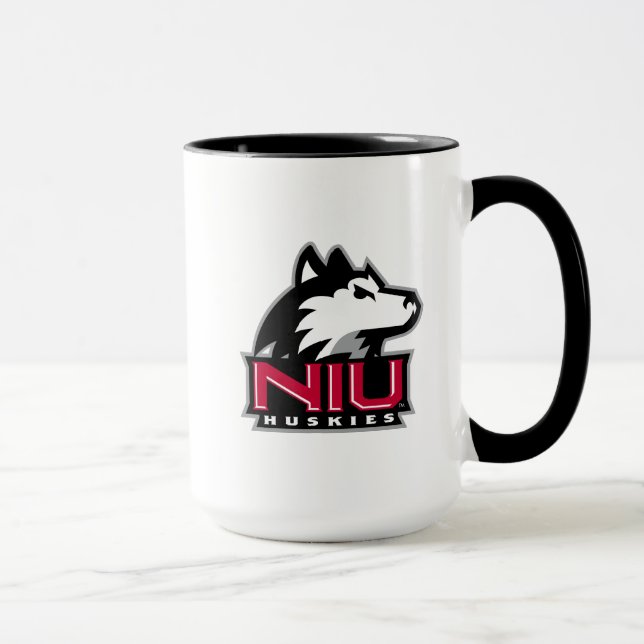 NIU Huskies Wordmark Mug (Right)