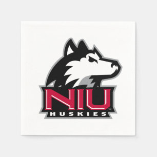 NIU Huskies Wordmark Napkin