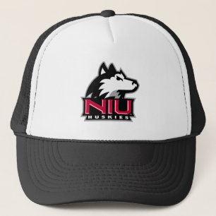 NIU Huskies Wordmark Trucker Hat