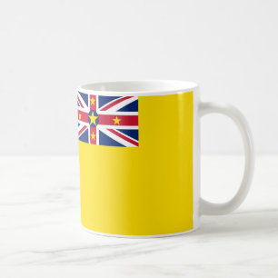Niue Flag Ceramic Coffee Mug