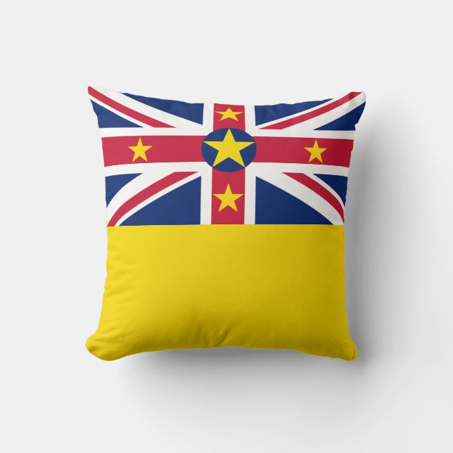 Niue Flag Cushion (Front)