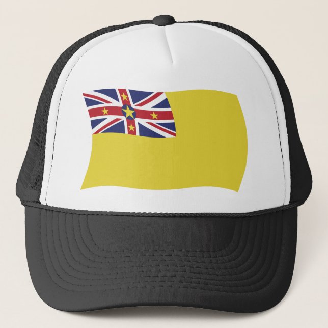Niue Flag Hat (Front)