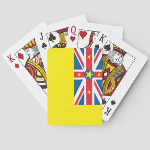 Niue Flag Playing Cards