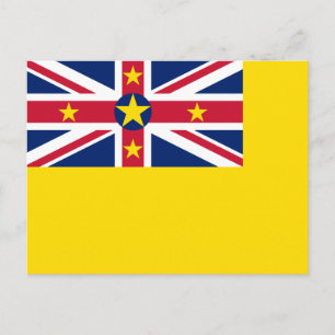 Niue Flag Postcard