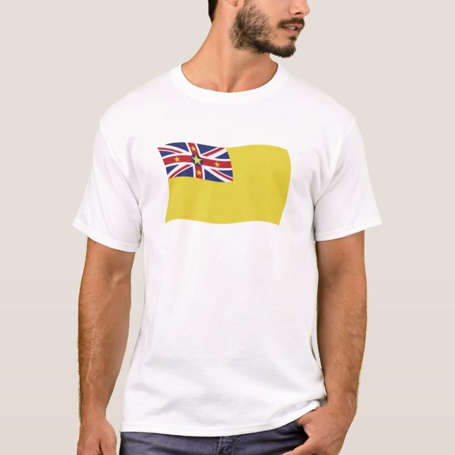 Niue Flag Shirt (Front)