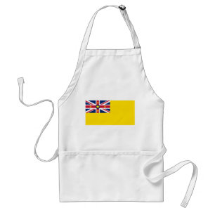 Niue Flag Standard Apron
