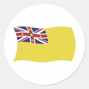 Niue Flag Sticker