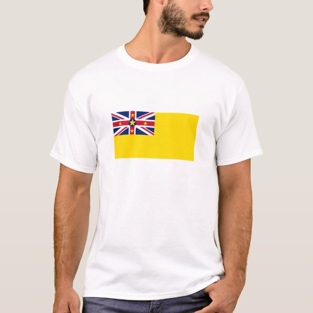 Niue Flag T-Shirt (Front)