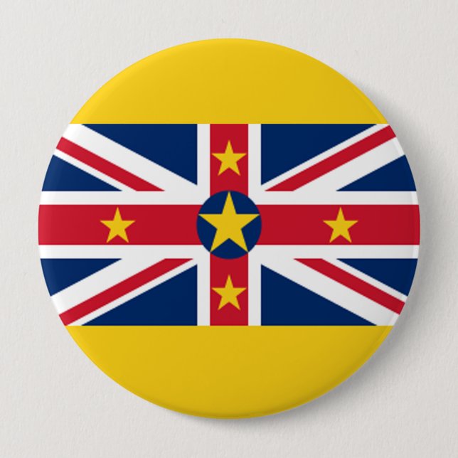 NIUE.png 10 Cm Round Badge (Front)