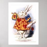 Nivens McTwisp the Rabbit Alice in Wonderland